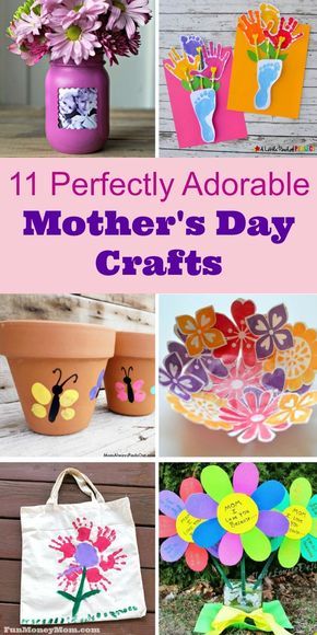 Mother's Day Crafts - Need some great Mother's Day gift ideas? Let the kids create homemade gifts this year with these super cute Mother's Day craft ideas. via @funmoneymom Mothers Day Plant Gifts Kids, Easy Mothers Day Gifts Diy Kids, Kid Made Mothers Day Gifts, Mother’s Day Gift Craft, Preschool Crafts Mothers Day, Preschool Photo Crafts, Mother's Day Gifts From Toddlers, Mothers Day Gifts For Kids To Make, Mom And Me Crafts