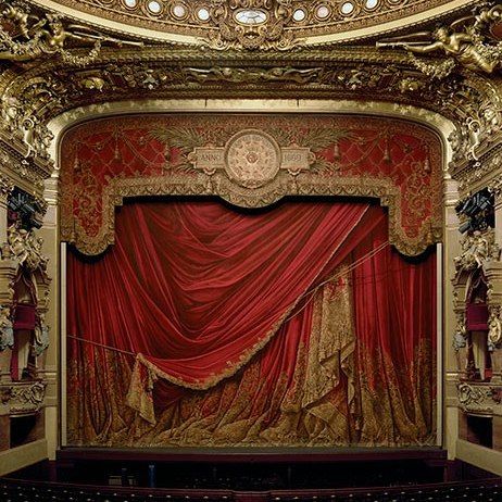 10 Stunning Opera Houses Around the World : Architectural Digest Paris Opera House, A Night At The Opera, Red Curtains, Phantom Of The Opera, Concert Hall, The Stage, Paris France, Opera House, Monument