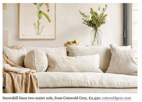 Linen Sofa Uk, Linen Couch Living Room, Linen Sofa Living Room, Captains Rest, Natural Linen Sofa, Cream Sofa Living Room, White Linen Sofa, Linen Corner Sofa, Sofa Makeover