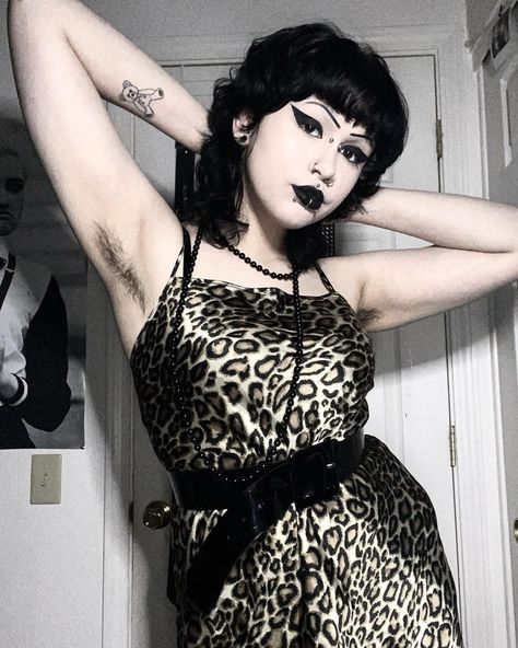 Saucy Outfits, Goth Things, Gothic Ideas, Fashion Reference, Leopard Hair, Goth Aesthetic, Alternative Outfits, Goth Fashion, New Outfits