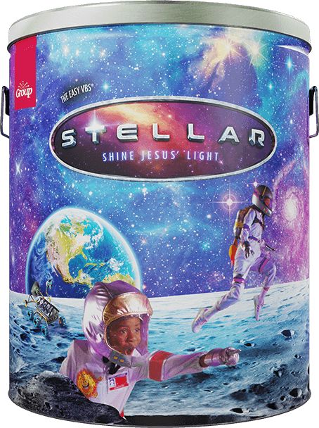 What to save for Stellar VBS - Group VBS Tools Vbs Space Theme Crafts, Outer Space Vbs Decorations, Stellar Vbs 2023 Decorations, Outer Space Vbs, Stellar Vbs 2023, Ship Props, Vbs Stellar, Space Theme Decorations, Monumental Vbs