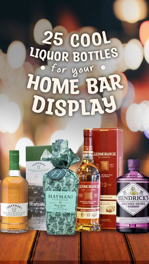 you can check out our list of 25 cool liquor bottles to be put on your boyfriend’s home bar display. #coolliquorbottles #coolliquorbottlesdesign #coolthingstodowithemptyliquorbottles #coolthingstodowithliquorbottles #coolthingstodowitholdliquorbottles #coolideasforliquorbottles #liquorbottles #liquorbottlesaesthetic #liquorbottlesdecoration #liquorbottlescrafts #liquorbottlesdesign #liquorbottlesdecorationhomedecor Home Bar Display, 1942 Tequila, Old Liquor Bottles, Bar Display, Empty Wine Bottles, Reposado Tequila, Bar Displays, London Dry Gin, Living Room Accessories