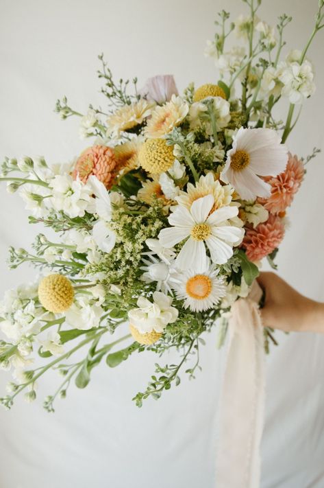 a continuation of shots from the spring pastels bridal bouquet shoot by katieswensonphoto. 

a gorgeous & colorful palette of spring pastels & textures - a loose, wildflower aesthetic for the artful bride. Spring Wildflower Bouquet Wedding, Wildflower Style Bouquet, Simple Wedding Bouquets Spring, Garden Wedding Bouquet Spring, Tulip Wildflower Bouquet, Peach Wildflower Wedding, Summer Flowers Wedding Bouquet, Pastel Fall Wedding Flowers, Wedding Florals Wildflowers