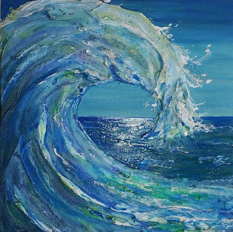 Surf Graffiti, Surf Pics, Surfer Art, Surf Painting, Beach People, Big Lil, Wave Painting, Wave Art, Ocean Painting