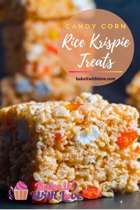 Rice Krispie Treats Easy, Candy Corn Rice Krispie Treats, Candy Corn Mix, Vegan Rice Crispy Treats, Halloween Rice Krispie Treats, Best Cereal, Corn Rice, Fall Parties, Gluten Free Vegetarian Recipes