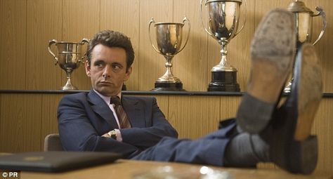 Michael Sheen as Brian Clough in The Damned United Leeds United Players, The Damned United, Brian Clough, Top 10 Films, Tonya Harding, Jeremy Allen White, Sports Movie, Becoming A Father, Steve Carell