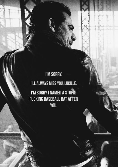 Negan Twd Quotes, Negan Smith Icon, Negan Quote, Negan Twd Comic, Negan And Carl, Twd Aesthetic, Negan Smith, Scary Shows, Walking Dead Quotes