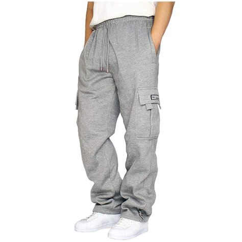 Loose Overalls, Mens Cargo Trousers, Pocket Sweatpants, Mens Overalls, Men Pants, Sports Trousers, Mens Cargo, Mens Pants Fashion, Hiking Pants