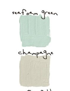 Champagne for the walls and a sea foam for the trim Green Cottage, Dream Nursery, Art Hotel, The Curtains, Dream Nurseries, Bedrooms Decor, Master Bedrooms, Room Idea, Green Rooms