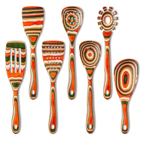 PRICES MAY VARY. Gudamaye Pakkawood 7-Piece Red Wooden Utensils for Cooking,Wooden Spoons for Cooking,Wooden Spoon Set, Wooden Kitchen Utensil set, Pakkawood Utensils for Serving & Cooking - Non-Stick Spoon Wooden Cooking Utensils, Wooden Kitchen Utensils, Cooking Spoon, Kitchen Utensil Set, Wooden Utensils, Kitchen Utensil, Gifts For Cooks, Wooden Spoon, Kitchen Gifts