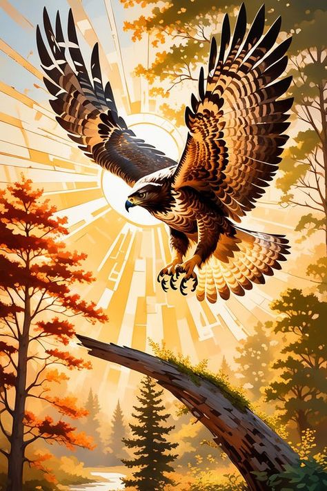 Red Tail Hawk Art, Hawk Images, Hawk Wallpaper, Hawk Illustration, Hawk Painting, Hawk Spirit Animal, Redtail Hawk, Hawk Art, Detailed Tattoos