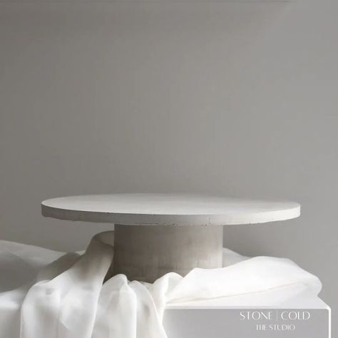 THE STONE | COLD STUDIO on Instagram: "THE CAKE STAND. For the love of Contemporary design - Our classic round Concrete Cake Stand is simple in its form yet adds an artistic stature to any table or space. Shop the collection at www.thestonecoldstudio.com or click the link in our Bio for more! - - - - #concrete #concretedesign #concretedecor #handmade #homestyling #homedecor #homeware #southafrica #uk #photography #aesthetic #studio #minimal #contemporaryart" Concrete Cake, Concrete Wedding, Engagement Inspo, Studio Kitchen, Concrete Design, Concrete Decor, Cake Stand, Contemporary Design, Contemporary Art