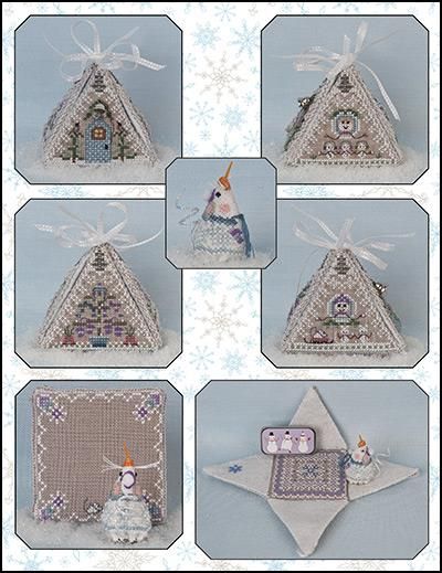 Striped Mittens, House Cross Stitch, Charm Packs Fabric, Snowflake Sweater, Embroidery Scissors, Blue Snowflakes, Stitch Design, Embroidery Kits, Cross Stitch Designs