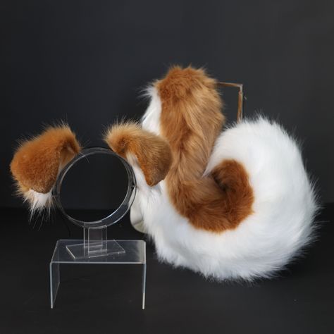 **The tail is cut out of seven pieces of cloth, three-dimensional, realistic, the production process is more complex than ordinary tail, and more time. ** ❤️❤️ We insist on original design and high quality raw materials and fine workmanship as our goal! ❤️❤️Every ear is made of high quality faux fur which is fixed on the metal frame,and ears' inner is iron thread,so the headband is freely adjustable Dimension:From hair band to ear tip about 4.8 Inches（12 cm）,tail is 24 Inches(60cm). Shipment:Fre Tail And Ears Set, Puppy Ears And Tail Set, Kemonomimi Ears And Tail, Dog Ears And Tail, Puppy Ears And Tail, Dog Ear Headband, Puppy Ears Headband, Husky Tail, Wolf Ears And Tail