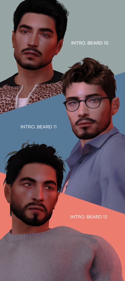 Sims 4 Cc Maxis Match Male Beard, Ts4 Facial Hair, Sims 4 Male Sims Download, Los Sims 4 Mods, Sims 4 Hair Male, Cc Packs, Sims 4 Male Clothes, The Sims 4 Skin, Men's Facial Hair