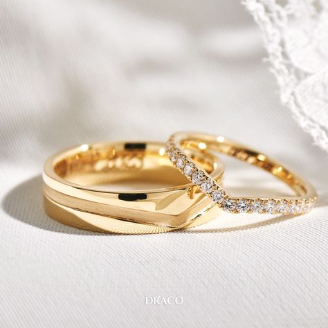 Timeless Wedding Band, Wedding Rings Sets His And Hers Unique, Love Bands Couple Rings, Couple Wedding Rings Gold, Couple Ring Designs Gold, Couple Wedding Rings Unique, Couple Rings Gold Engagement Unique, Couple Rings Design Unique, Unique Wedding Bands Matching