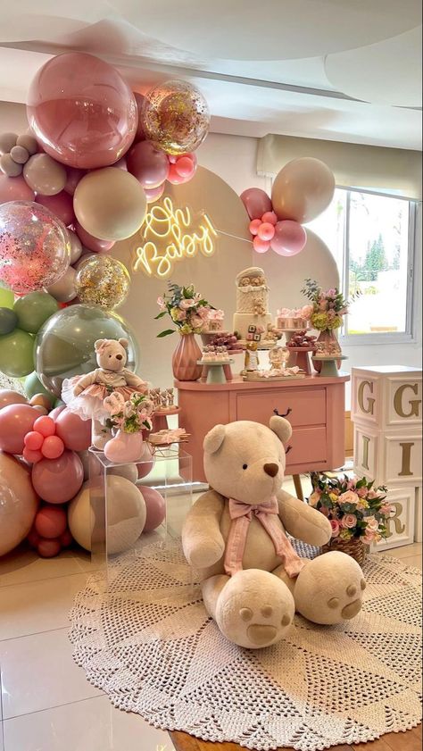 Baby Shower Ideas Decoracion, Baby Cha, Cute Plush Toys, Babby Shower, Classy Baby Shower, Idee Babyshower, Room Children, Squishy Toys, Baby Shower Theme Decorations