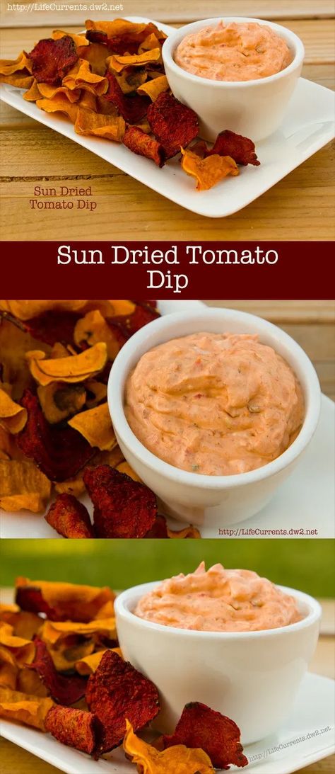 Sun Dried Tomato Dip, Sundried Tomato Recipes, Sundried Tomato Dip, Tomato Appetizers, Tomato Dip, Quick And Easy Appetizers, Tomato Recipes, Appetizer Dips, Dried Tomatoes