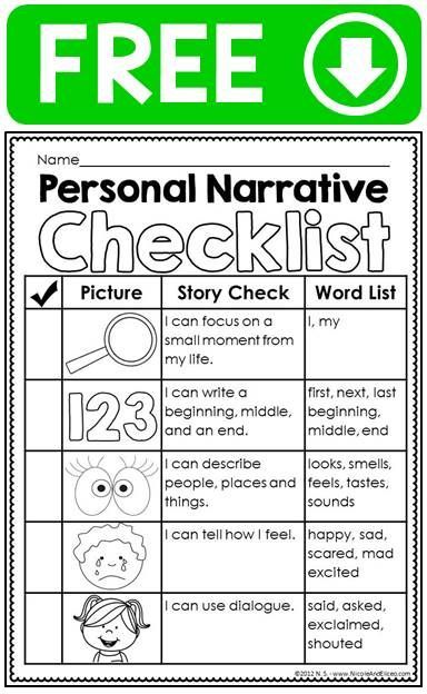 FREE personal narrative ideas chart, writing checklist, graphic organizer & differentiated primary lined stationary for beginner writers Lined Stationary, Second Grade Writing, Personal Narrative Writing, Third Grade Writing, Writing Checklist, 3rd Grade Writing, 2nd Grade Writing, Ela Writing, 1st Grade Writing