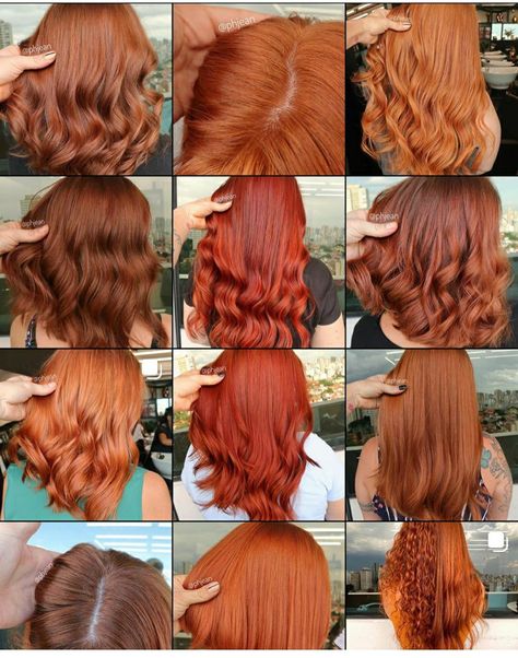 Cheveux Oranges, Red Hair Inspo, Ginger Hair Color, Dyed Natural Hair, Hair Color Auburn, Copper Hair Color, Hair Dye Colors, Red Hair Color, Hair Inspiration Color