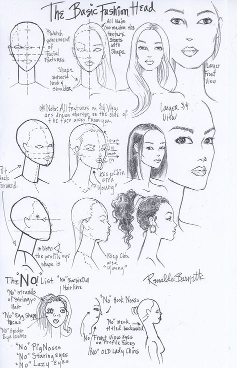 Fashion Sketches Face, Renaldo Barnette, Drawing Fashion Sketches, Sketches Face, Fashion Sketch Template, Fashion Illustration Face, Fashion Figure Drawing, Face Fashion, 얼굴 드로잉