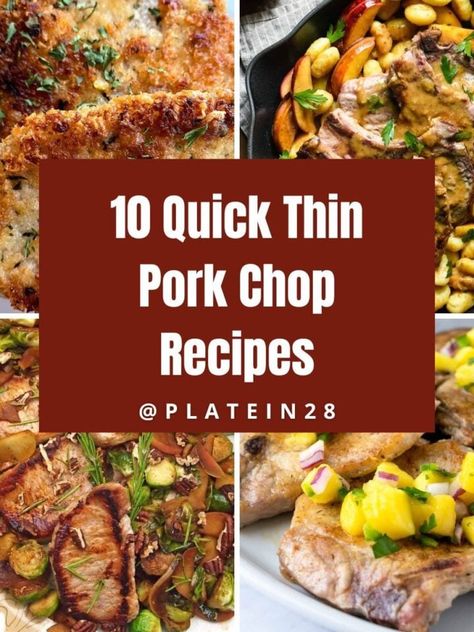 Boneless Pork Loin Chop Recipes, Yummy Zucchini Recipes, Pork Loin Chops Recipes, Pork Cutlet Recipes, Healthy Pork Chops, Pork Steak Recipe, Boneless Pork Chop Recipes, Parmesan Pork Chops, Pork Recipes For Dinner