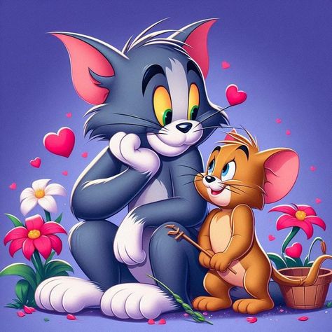 Tom And Jerry Photos, Tom And Jerry Funny, Tom And Jerry Pictures, Tom And Jerry Wallpapers, Beautiful Butterfly Pictures, Tom And Jerry Cartoon, Whatsapp Wallpaper Cute, Cartoon Clip, Character Pictures