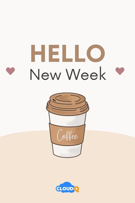 It's a new week! It's the start of a new week. #behappyalways #cloudq #NewWeek #BeHappy #NewWeek #June2022 English Quotations, This Week, Story Insta, Happy New Week, Happy Week, Computer Icon, Week 5, New Start, First Week