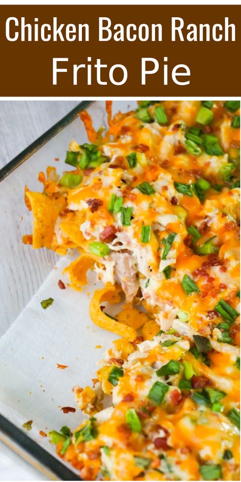 Frito Recipe, Shredded Rotisserie Chicken, Recipes Using Rotisserie Chicken, Frito Pie, Bacon Chicken, Easy Dinner Recipes Crockpot, Diner Recept, Resep Diet, Easy Chicken Dinner Recipes