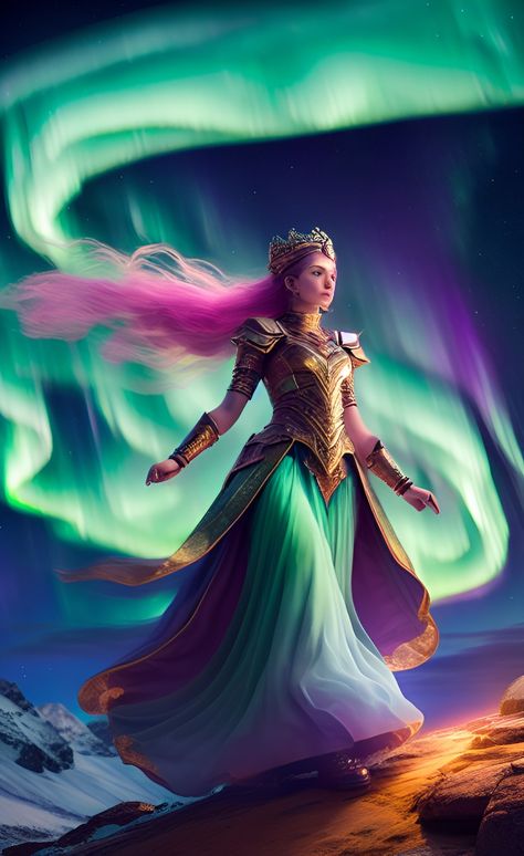 The Goddess Aurora: A Mythical Legend of Light and Dawn Aurora Goddess, The Northern Lights, The Goddess, Greek Mythology, Aurora, Northern Lights, Take A, Concept Art, Quick Saves