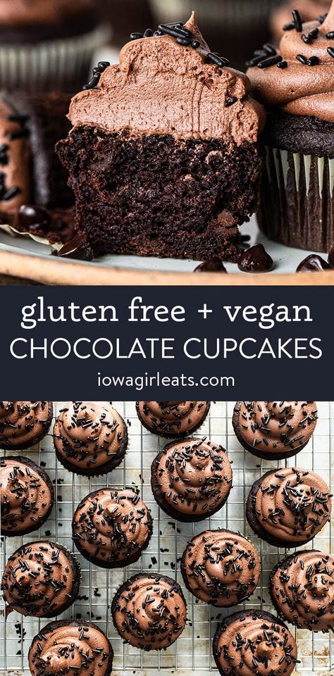 Dairy Free Cupcake Frosting, Gluetin Free Deserts, Moist Gluten Free Cupcakes, Gf Df Cupcakes, Gluten Free Mini Cake, Gluten And Dairy Free Cupcakes, Gluten Free Dairy Free Cupcakes, Cupcakes Without Butter, Dairy Free Cupcake Recipe