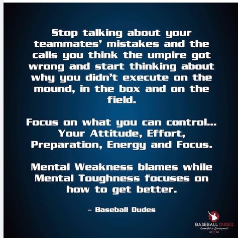 Sports Psychology Quotes, Teammate Quotes, Toughness Quotes, Baseball Treats, Baseball Workouts, Baseball Drills, Baseball Tournament, Travel Baseball, Inspirational Life Lessons