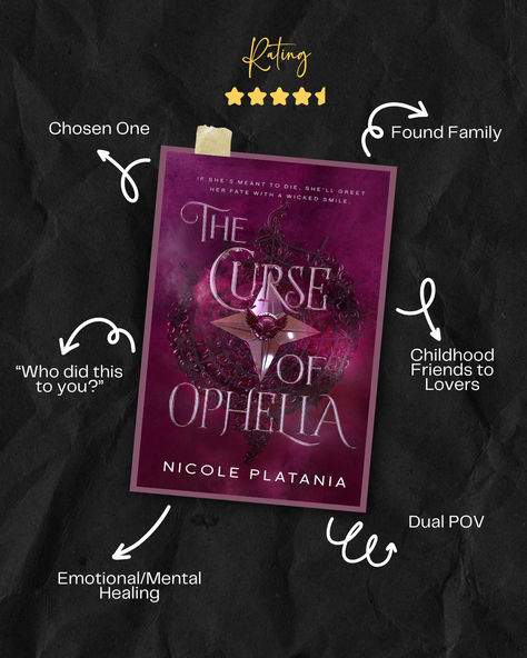 "Everyone must sacrifice something, Ophelia. That is a truth you must learn if you wish to play this twisted game." Who doesn't love an absolute bad ass warrior FMC? This Dual POV with both the FMC and MMC both believing they've made/are making the biggest sacrifices to save the people they love was a story that kept me on the edge! Plus, a little bit of chaos wrapped in undying friendships? Brilliance. ✨  Read the Full Review on the Blog! Book Journaling, Book Tropes, Women Books, Books Romance, Recommended Books, Tea And Books, Fantasy Books To Read, Recommended Books To Read, Book Recs