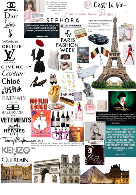 French Culture 🇫🇷 Outfit | ShopLook French Culture Aesthetic Fashion, French Culture Fashion, French Culture Aesthetic, Food Pastries, French Postcards, French Speaking, Canadian Culture, French Aesthetic, France Culture