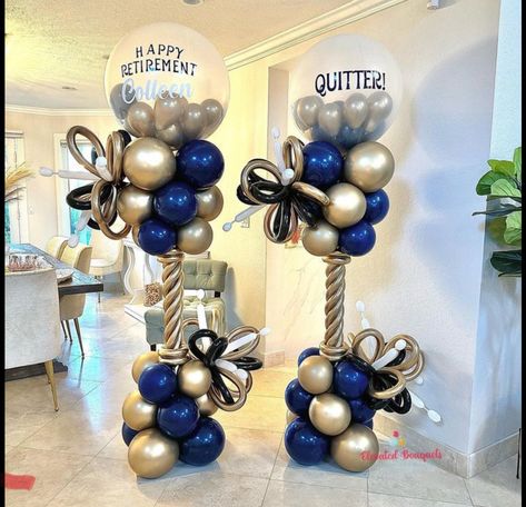 Gala Balloon Decor, Ballon Column, Balloon Stand, Balloon Tower, Beautiful Balloons, Balloon Designs, Balloons Decoration, Company Party, Balloon Ideas