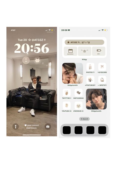 Ateez Ios 16 Wallpaper, Ateez Widgetsmith, Mingi Lockscreen Aesthetic, Ateez Ios Layout, Ateez Iphone Layout, Ateez Ios 16, Ateez Phone Theme, Woosan Lockscreen, Ateez Homescreen Layout