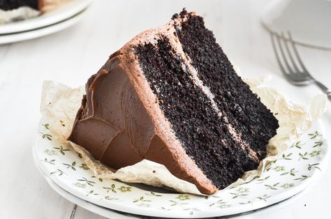 Ina Garten's Chocolate Cake Recipe • The View from Great Island Ina Garten Cake, Ina Garten Chocolate Cake, Frosting Chocolate, Dessert Design, The View From Great Island, Cake Mug, Recipe Cake, Caramel Brownies, Malted Milk