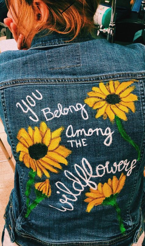 Sympathy Quotes Condolences Friends, Sympathy Quotes Condolences, Wool Drawing, Denim Jacket Diy Paint, Casual Work Outfit Spring, Graffiti Clothing, Jean Jacket Diy, Customised Denim Jacket, Diy Denim Jacket