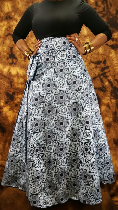 Maxi Wrap Skirt, African Blouses, African Print Maxi Skirt, Fall Maxi, African Print Skirt, African Skirts, Best African Dresses, African Fashion Skirts, African Wear Dresses