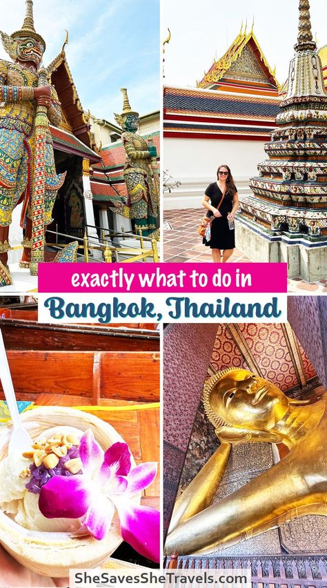 Ready for an epic vacation to Bangkok? This 2-day itinerary guides you through majestic temples, bustling markets, and unforgettable street food. Pin this for a thrilling escape to the heart of Thailand, and start planning now! | Things to do in Bangkok | 2 days in Bangkok | Bangkok bucket list | What to do in Thailand | Travel Guide | Asia Destinations Bangkok Bucket List, Bangkok Itinerary, Things To Do In Bangkok, Khao San Road, Thailand Itinerary, Thailand Travel Guide, Travel Destinations Asia, Asia Destinations, Global Travel