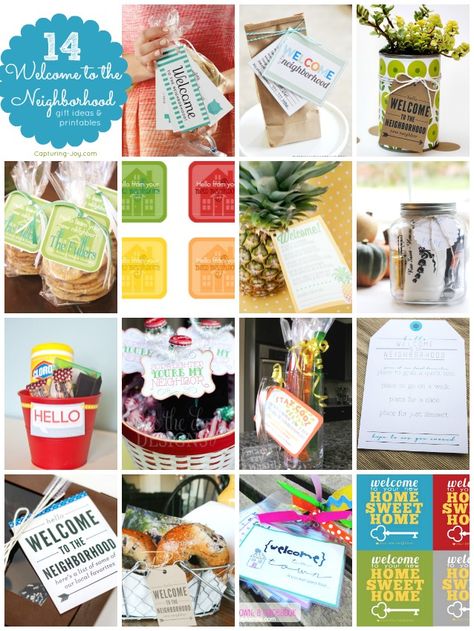 14 Welcome to the Neighborhood Gift Ideas and Neighbor Printables Neighborhood Gift Ideas, Welcome To The Neighborhood Gift, Birthday Gift Ideas For Friends, Neighbor Gift Ideas, Neighborhood Gifts, Welcome To The Neighborhood, Duke Photography, Gift Ideas For Friends, Ideas For Friends