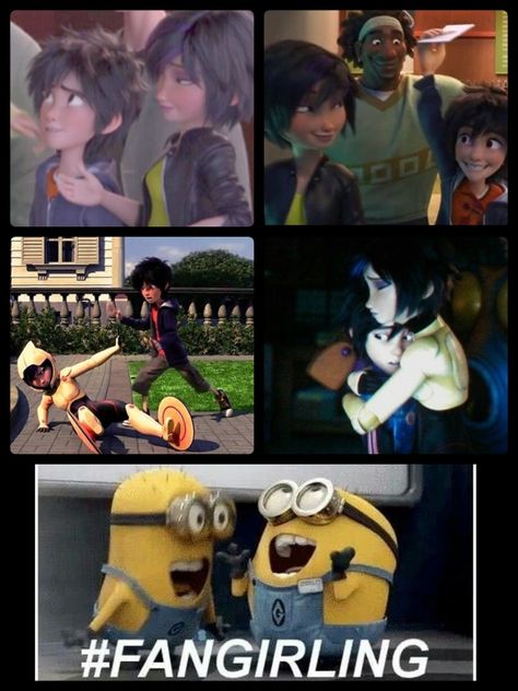 Hiro And Gogo, Big Hero 6 Characters, Gogo Tomago, Hiro Big Hero 6, Avengers Cartoon, Big Six, Time Cartoon, Favorite Cartoon Character, Kid Movies