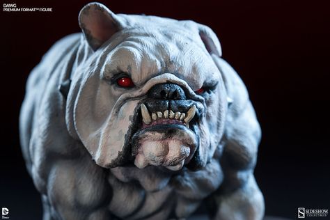 Figure Face, Bulldog Drawing, Bulldog Tattoo, Dc Figures, Nothing To See Here, Bulldog Art, Polymer Clay Sculptures, Move Along, Sideshow Collectibles