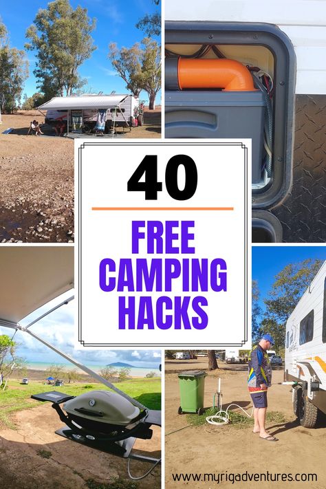 Off Grid Camping Hacks, Caravan Camping Hacks, Caravan Must Haves Ideas, Caravan Hacks Ideas, Caravan Hacks Australia, Caravan Set Up, 4wd Camping Setup Australia, Caravan Must Haves, Caravaning Hacks