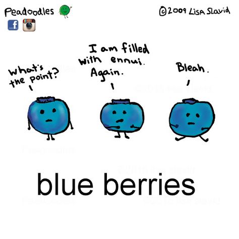 Funny Pun: Blue Berries - Humor Small Mammals, Just For Laughs, Blue Berries, Peaceful Place, Best Puns, Funny Pun, Funny Puns, Blueberries, Hello Everyone