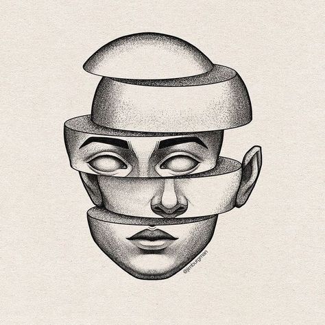 Surreal Art Tattoo, Microrealism Tattoo Design, Surreal Tattoo Ideas, Surrealistic Tattoo, Microrealism Tattoo, Designer Tattoo, Surrealism Drawing, Surreal Tattoo, Arte Doodle