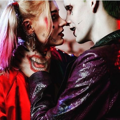 16 Likes, 1 Comments - @x_harley_love_joker_3746_x_ on Instagram: “I love you puddin @joker_3746” Halloween Kostüm Joker, Harley Quinn Kunst, Arley Queen, Marvel Halloween Costumes, Joker Halloween Costume, Harley Quinn Tattoo, Leto Joker, Harley And Joker Love, Joker Halloween