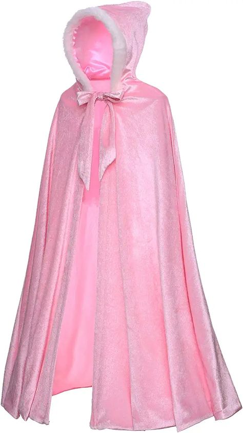 Princess Aurora Costume, Aurora Costume, Princess Cape, Mario Costume, Pink Cape, Dress Up Party, Costume For Girls, Bff Halloween Costumes, Cape Costume