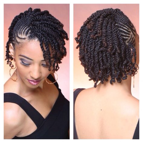 African Natural Hair, Cornrows And Twists, Natural Hair Flat Twist, Natural Hair Wedding, Flat Twist Hairstyles, Natural Braided Hairstyles, Twist Styles, African Hair Braiding Styles, Natural Hair Twists