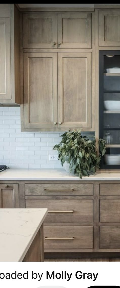 Oak Wood Cabinets, Brass Faucet Kitchen, Lacanche Range, Alder Kitchen Cabinets, Natural Wood Kitchen Cabinets, Tile Zellige, Natural Stone Kitchen, Zia Tile, Stained Kitchen Cabinets